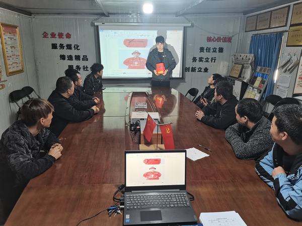 陜煤建設渭南分公司第三安裝項目部：蓄力滿弦射出項目建設“開弓箭”