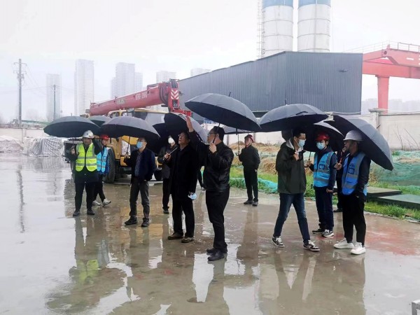 中電科西北公司董事孫亭一行蒞臨陜煤建設渭南分公司北斗星基建設項目檢查指導工作