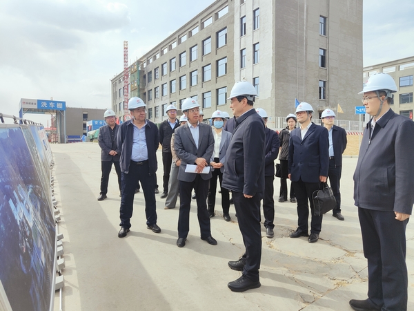 榆林市委書記張曉光一行蒞臨榆林市委黨校新校區建設項目調研指導工作