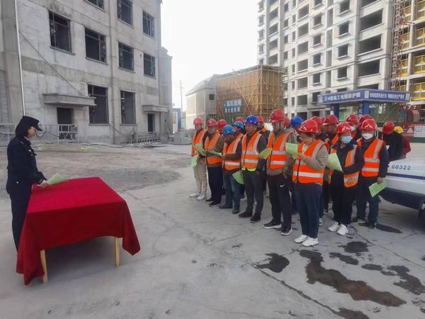 陜煤建設西北分公司:普法講座進工地,反詐宣傳暖人心