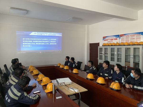 陜煤建設洗選煤運營公司神渭首端運營項目部:培訓標準化,做好新員工“指向燈”