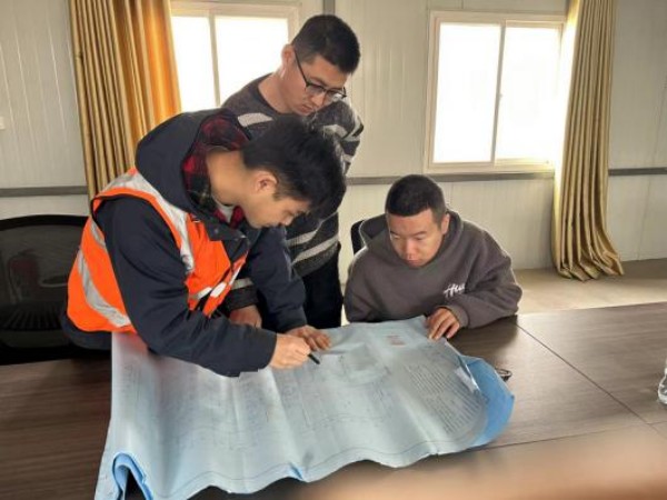 陜煤建設咸陽分公司第二項目:團結(jié)互助,共同進步