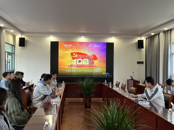 陜煤建設天工公司開展“回望百年路 致敬青春時”主題團日活動