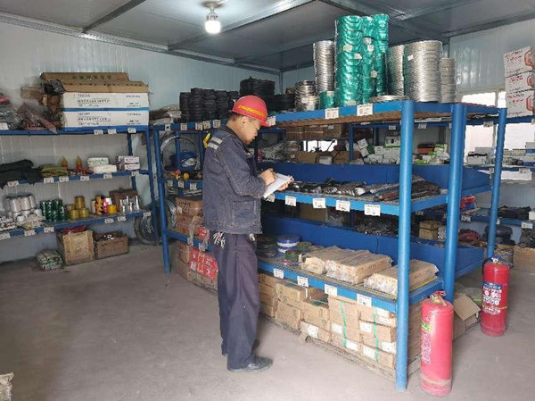陜煤建設漢中分公司強化物資管理 當好項目部“后勤兵”