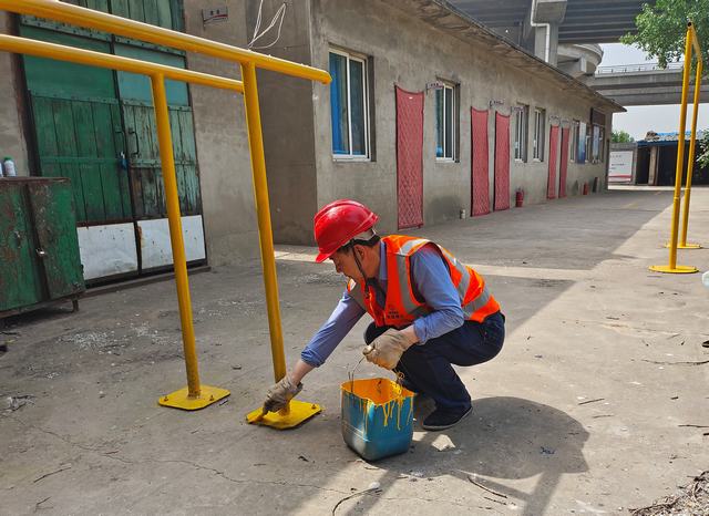 陜煤建設韓城分公司安裝四項目部：修廢利舊彰顯精細化管理