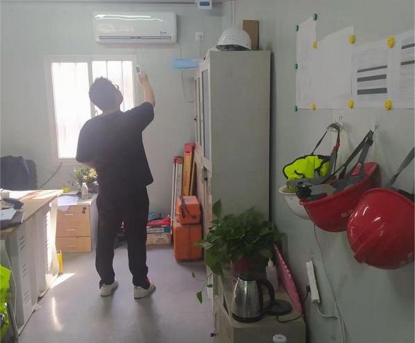 陜煤建設天工公司土建四部：辦公區裝上了格力新空調