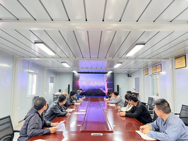 陜煤建設渭南分公司第十一項目部“三個加強”持續繃緊安全生產“三條線”