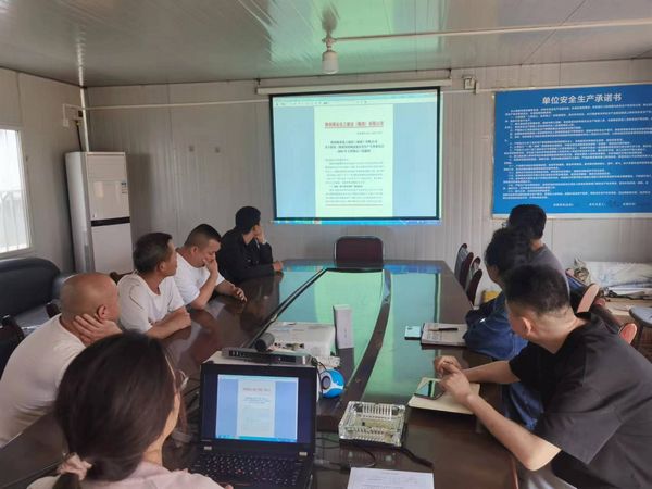 陜煤建設天工公司銅川項目部:把安全生產工作落實在“第一線”