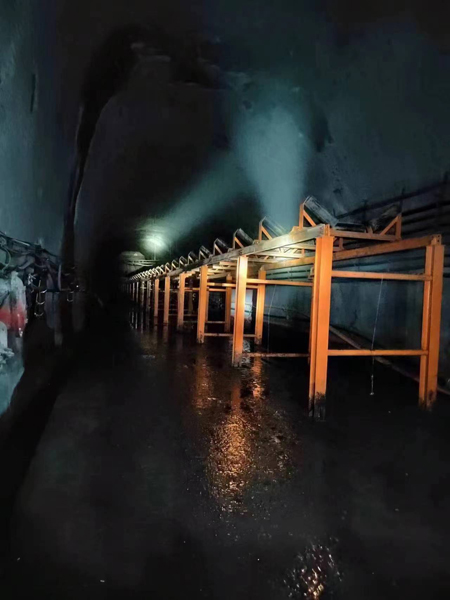 陜煤建設機電安裝公司神府項目部:順利完成膠帶機安裝