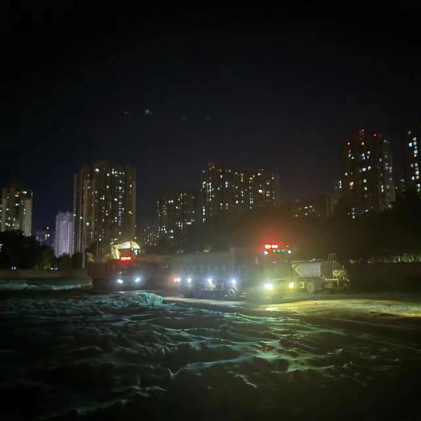 陜煤建設新城公司:不舍晝夜“沖”進度,爭分奪秒“搶”工期