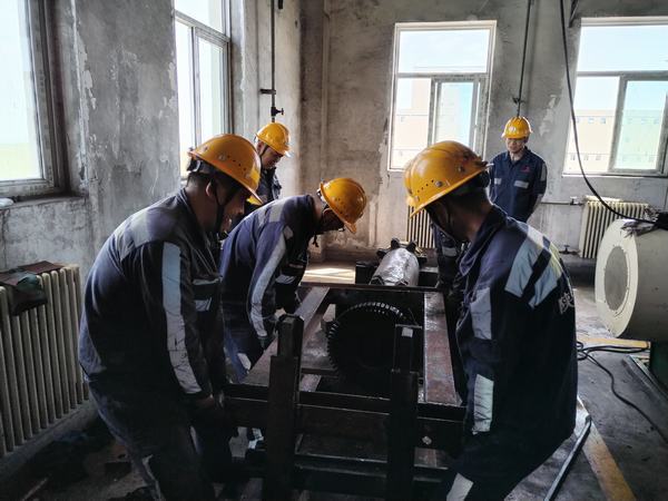 陜煤建設洗選煤運營公司神渭首端運營項目部：攻堅第一戰(zhàn)  檢好第一線