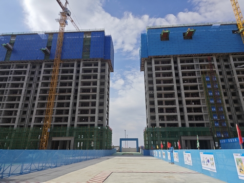 陜煤建設榆林公司第六項目部：文明施工讓工地“靚”新顏