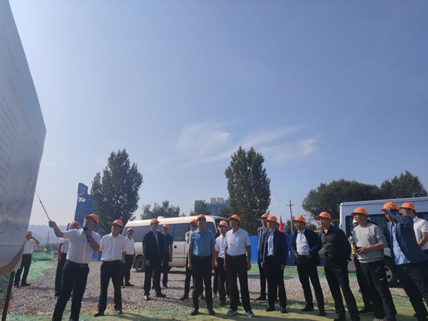 陜煤建設天工公司胡家河（孟村）煤礦鐵路專用線改擴建項目迎來觀摩團一行現場交流學習