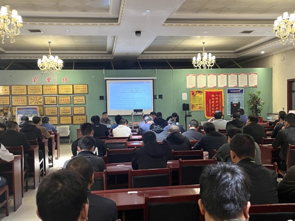 陜煤建設機電安裝公司檸條塔項目部筑牢安全基石