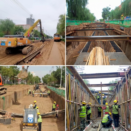 陜煤建設榆林市上郡路提升改造項目:雙節假期“不打烊” 項目建設“再提速”