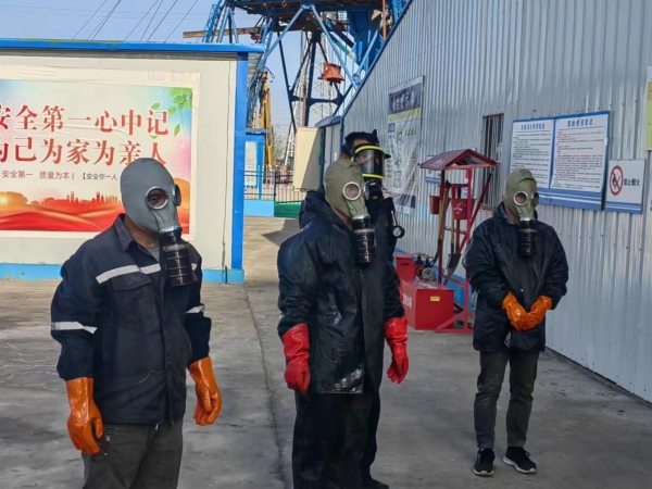 陜煤建設礦建三公司：開練！直擊氨泄漏應急演練現場
