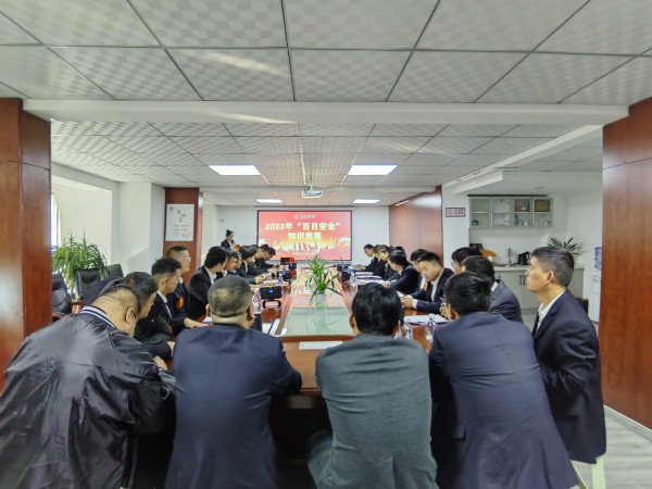 陜煤建設咸陽分公司開展安全生產知識競賽,筑牢安全生產防線