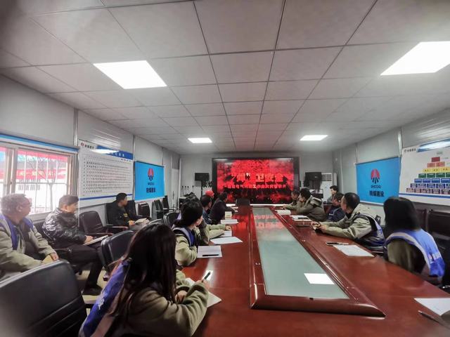 陜煤建設韓城分公司土建十一項目部：多力并發，跑好年終安全生產最后“一公里”