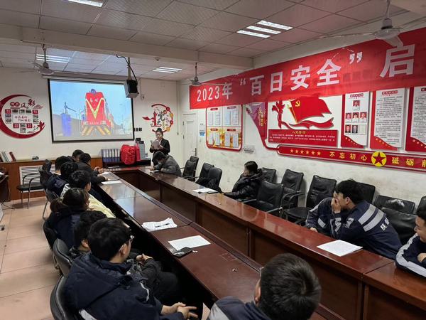 陜煤建設洗選煤運營公司檸條塔運營項目部:激情演講擊人心,安全之聲遏三違