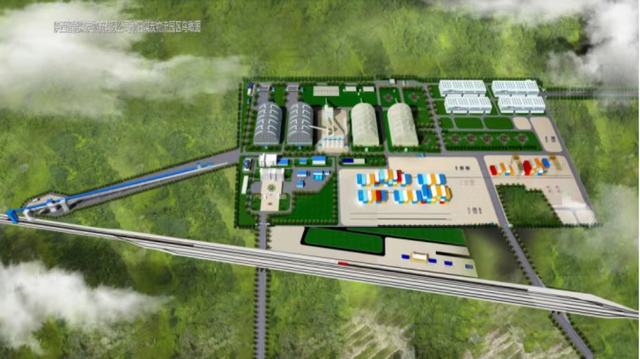 陜煤建設(shè)韓城分公司土建十六項目部承建的榆陽煤炭物流園區(qū)（大型煤炭交易中心）項目順利通過綜合竣工驗收