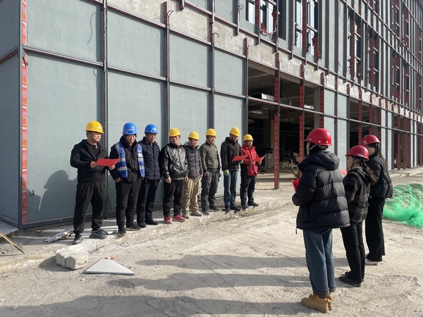 陜煤建設渭南分公司第一項目部：巾幗“半邊天”助力安全在行動