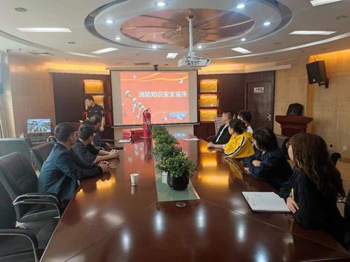 陜煤建設內蒙古分公司舉行消防培訓及消防演練活動
