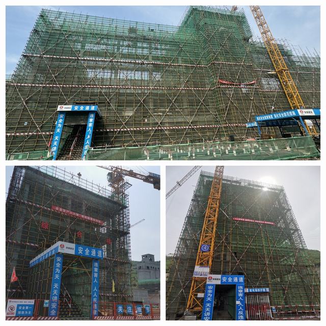 陜煤建設(shè)韓城分公司土建十一項(xiàng)目部:搶抓施工黃金季,多項(xiàng)工程喜封頂