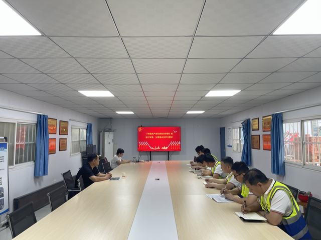 陜煤建設韓城分公司開展黨紀學習教育宣講近基層活動