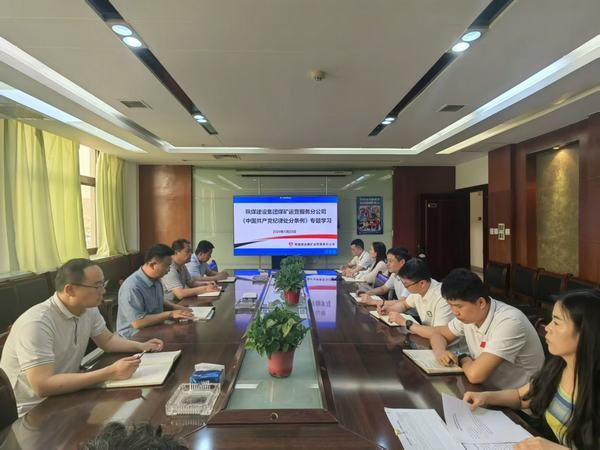 陜煤建設(shè)煤礦運(yùn)營(yíng)服務(wù)分公司:組織召開黨紀(jì)學(xué)習(xí)教育專題學(xué)習(xí)會(huì)議