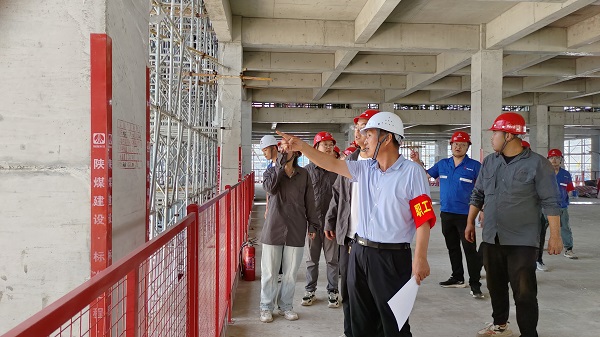 陜煤建設澄合分公司職工代表安全巡視助力“安全生產月”見實見效