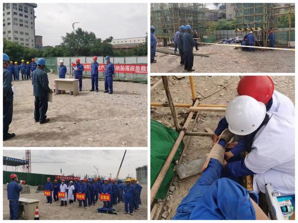 陜煤建設西北分公司:舉行高處墜落應急演練 提升搶險救災實戰能力