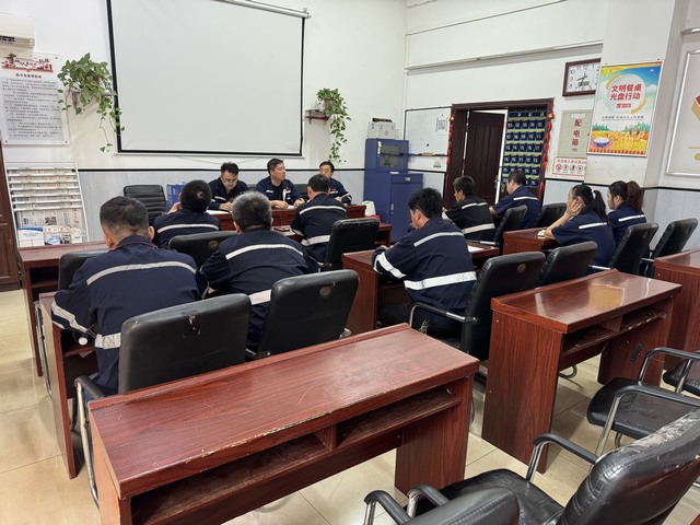 陜煤建設洗選煤運營公司澄合山陽運營項目部：節前亮劍行動，安全防線再加固