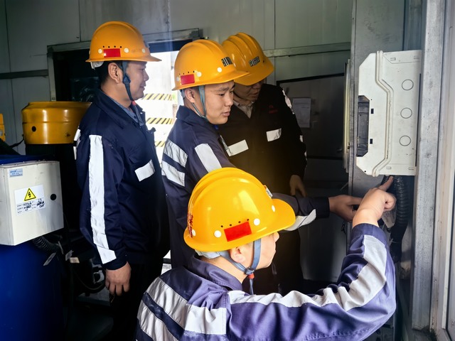 陜煤建設洗選煤運營公司神渭蒲城運營項目部:國慶安全之責不打烊 底線堅守力度強