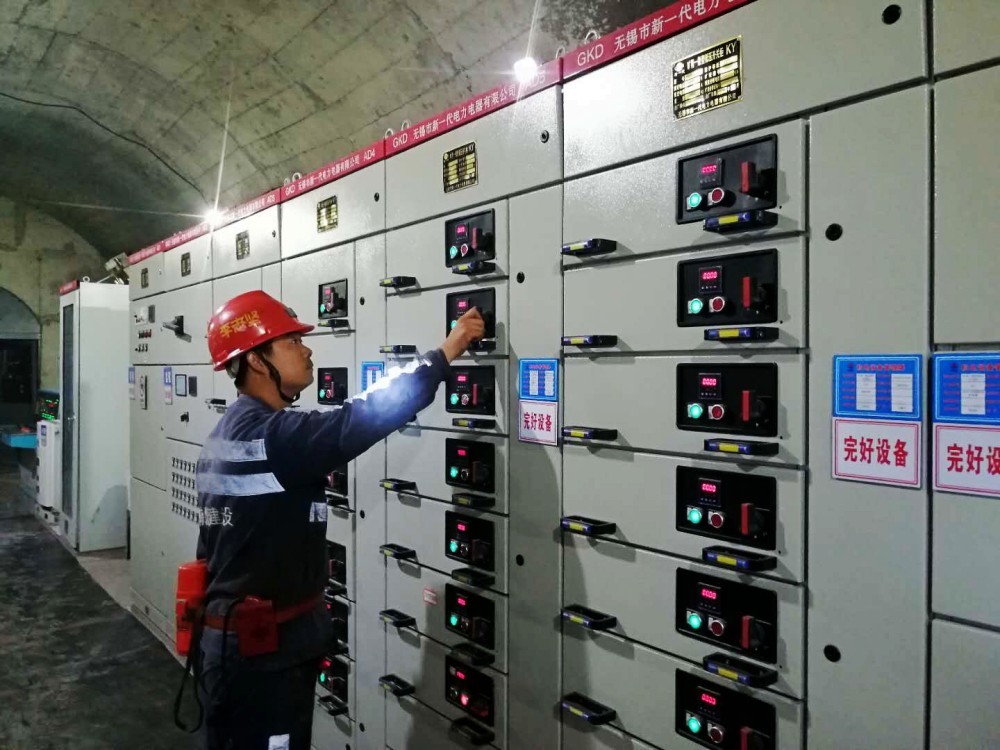 陜煤建設渭南分公司第一機電安裝項目部國慶我在崗 安全生產“不打烊”