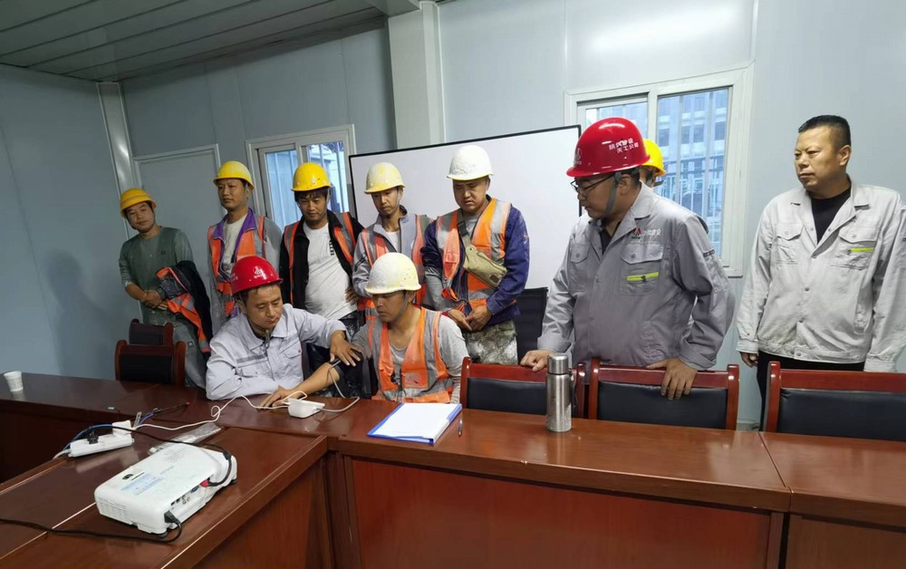 陜煤建設天工公司土建第二十三項目部：節日安全守護不放松