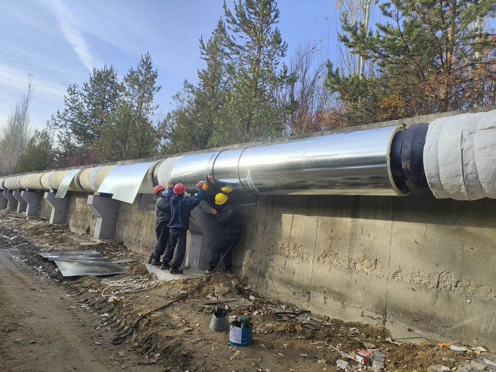 陜煤建設(shè)路橋分公司神木中水綜合利用項(xiàng)目多力合圍,鑄就項(xiàng)目建設(shè)好口碑