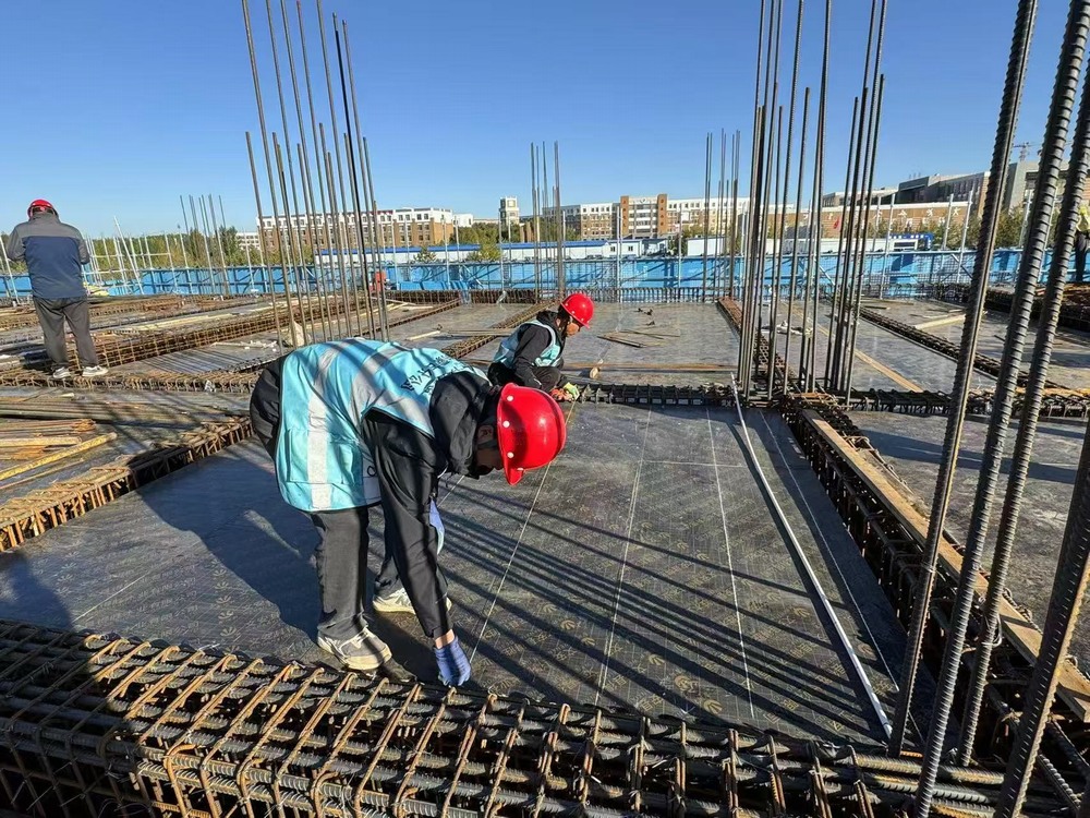 寒冬堅守，工地上的最美身影