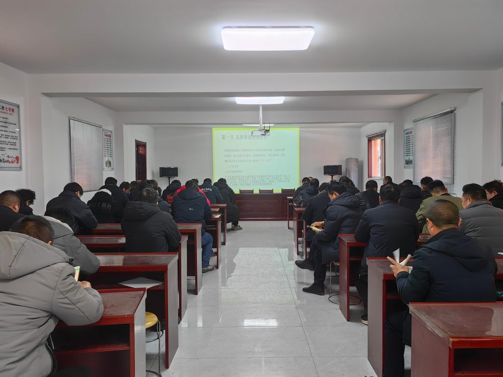 陜煤建設(shè)機(jī)電安裝公司小保當(dāng)項(xiàng)目部：安全培訓(xùn)“筑壁壘” 健康體檢“護(hù)周全”