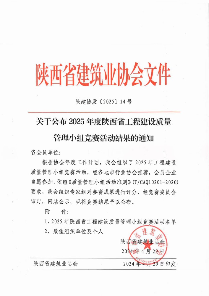 陜煤建設(shè)銅煤公司QC成果再添新獎(jiǎng)