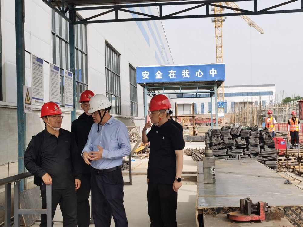 劉保江赴漢中分公司藍山重工產研基地項目開展節前安全生產綜合檢查