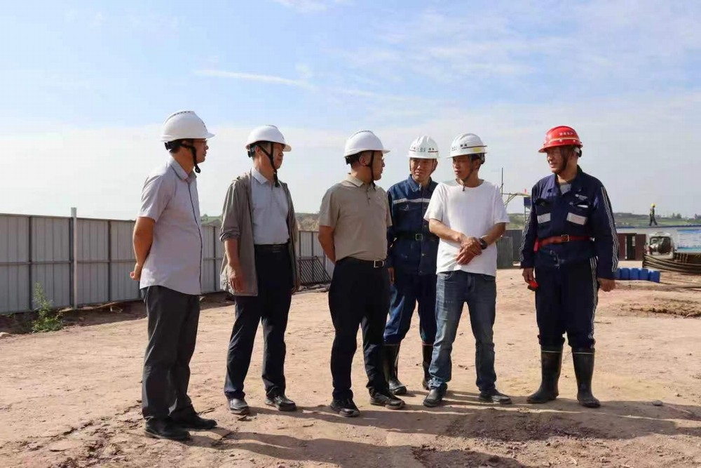 平莊煤業黨委書記、董事長杜善周深入天工公司礦建項目檢查指導