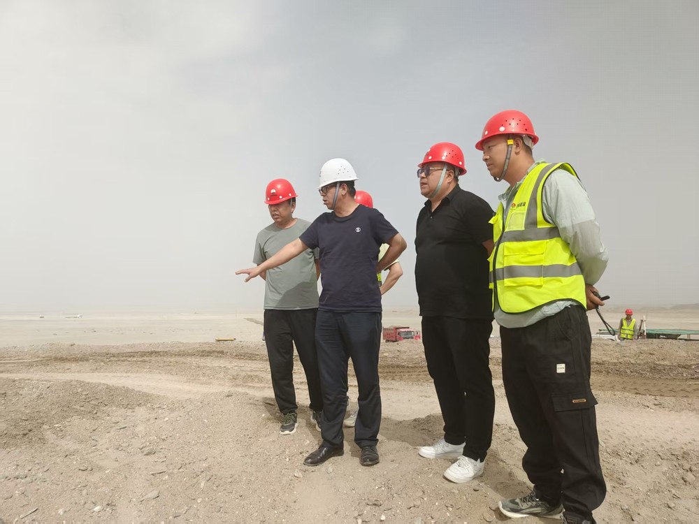 陜煤建設西北分公司新疆和田昆岡項目環境改善綜合治理二標段順利通過竣工驗收