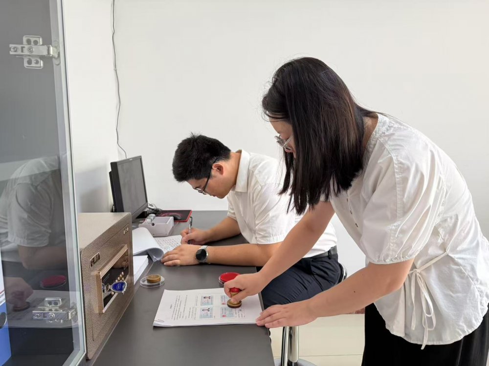 陜煤建設煤礦運營服務分公司:嚴把“印鑒關” 筑牢“安全線”