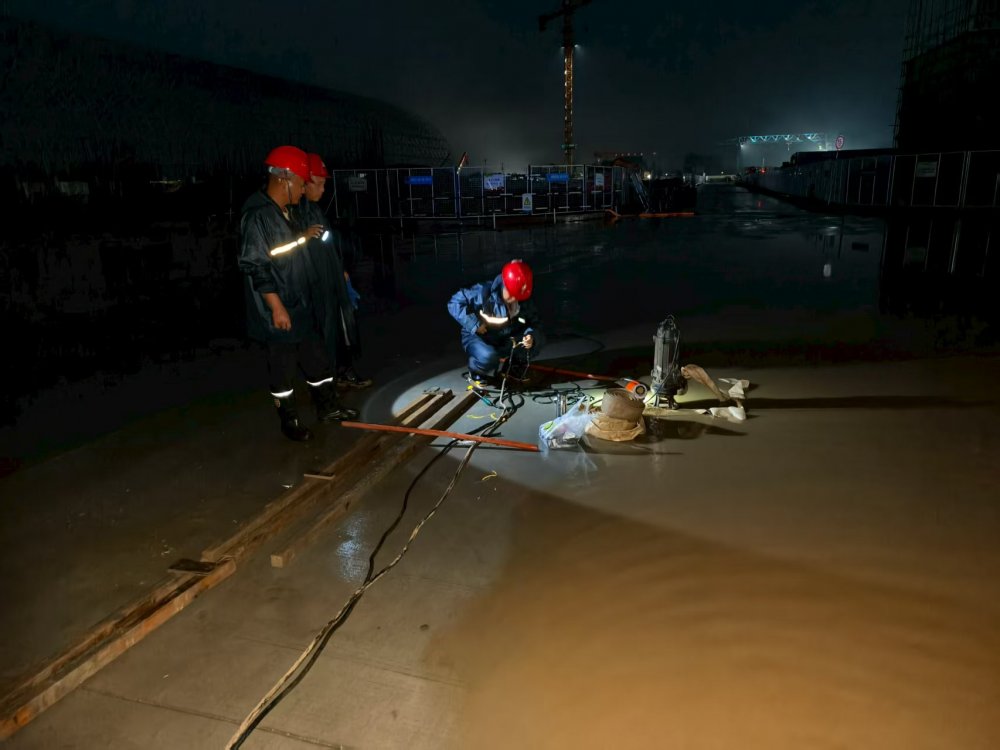 陜煤建設(shè)韓城分公司土建四項目部：風(fēng)雨無阻趕工期 晝夜奮戰(zhàn)顯擔(dān)當