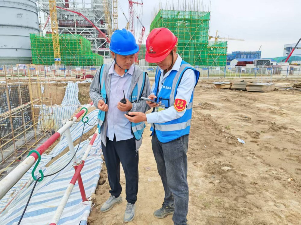 陜煤建設韓城分公司土建十六項目部：多舉措筑牢安全防線，全力護航信陽電廠項目建設