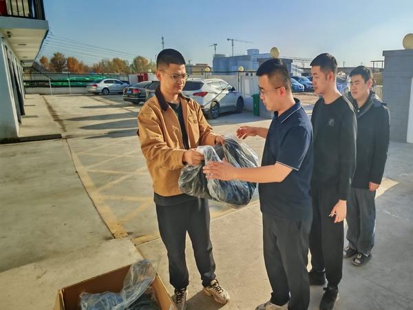 陜煤建設煤礦運營服務分公司：立冬餃香暖一線 凝心聚力戰年終