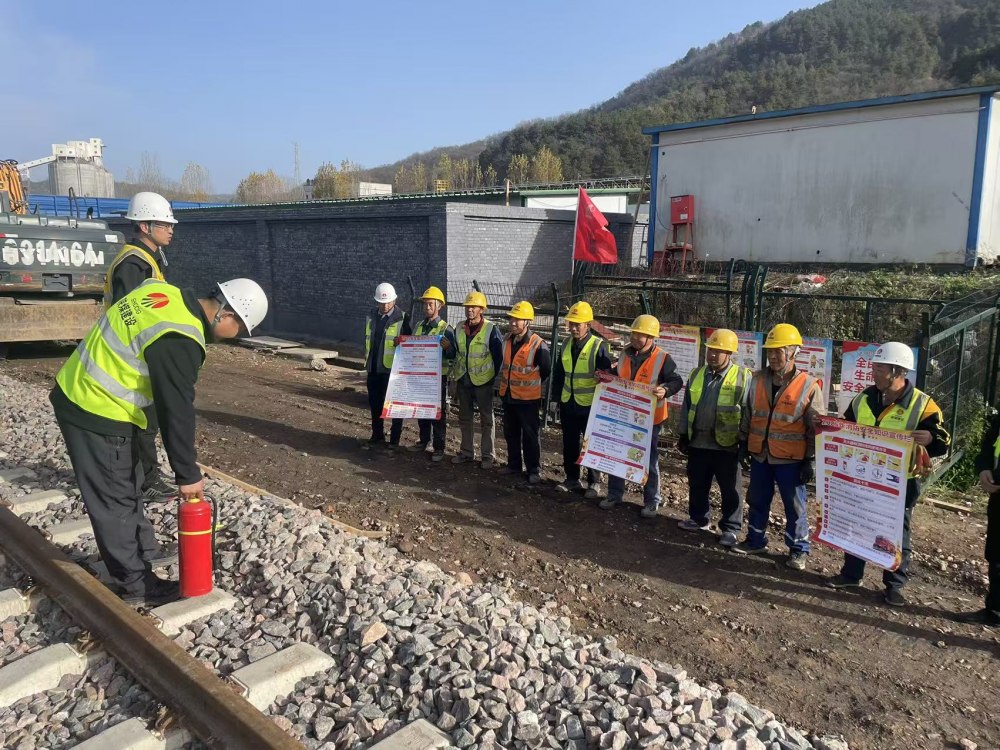 陜煤建設路橋分公司防管結合多措并舉，筑牢消防安全屏障