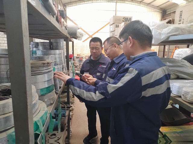 陜煤建設洗選煤運營公司第一項目部：抗寒守歲筑防線  實干篤行保安全