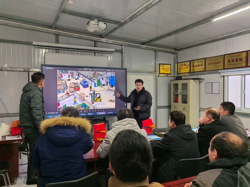 陜煤建設洗選煤運營公司第三項目部：節前筑防線 嚴管保平安