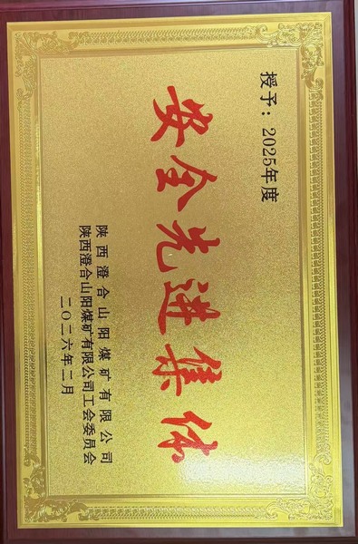 陜煤建設洗選煤運營公司澄合山陽運營項目部： 喜獲殊榮鼓干勁 砥礪奮進新征程
